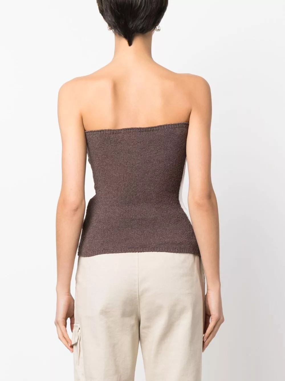 Affordable JNBY strapless knitted top Women 0115