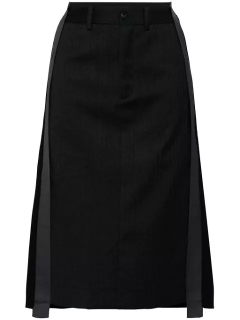 JNBY h-shaped deconstructed midi skirt Women 0115