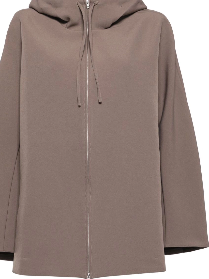 Women hooded oversized jacket JNBY 0318