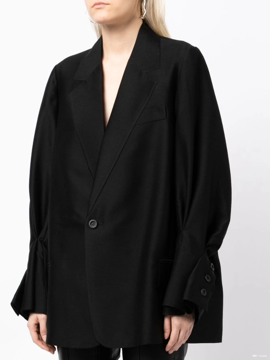 Affordable JNBY loose-fit notched-lapel Women blazer 0304