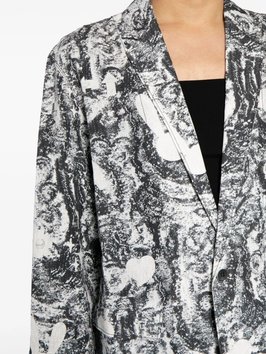 Affordable blazer linen JNBY bunny-print Women 0303